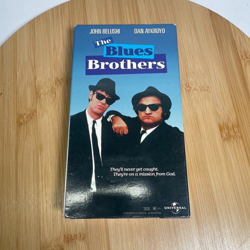 The Blues Brothers VHS 1980 Widescreen Format 1998 John Belushi Dan Aykroyd